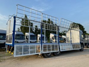 Hình ảnh thùng xe tải thùng 6 x 2, tải trọng: 14.800 kg